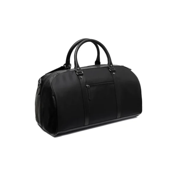 The Chesterfield Brand Borsa Da Weekend In Pelle Nero Tornio - immagine 6