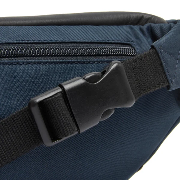 The Chesterfield Brand Marsupio In Pelle Blu Navy Velta - immagine 4