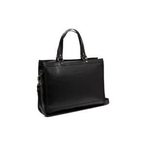 The Chesterfield Brand Shopper In Pelle Nero Manly