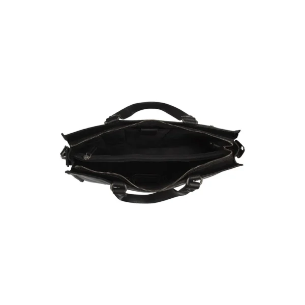 The Chesterfield Brand Shopper In Pelle Nero Manly - immagine 4