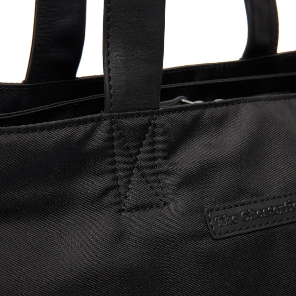 The Chesterfield Brand Shopper In Pelle Nero Lavik - immagine 6