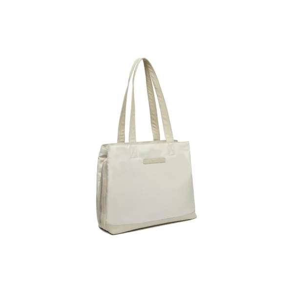 The Chesterfield Brand Shopper In Pelle Bianco Sporco Lavik - immagine 3