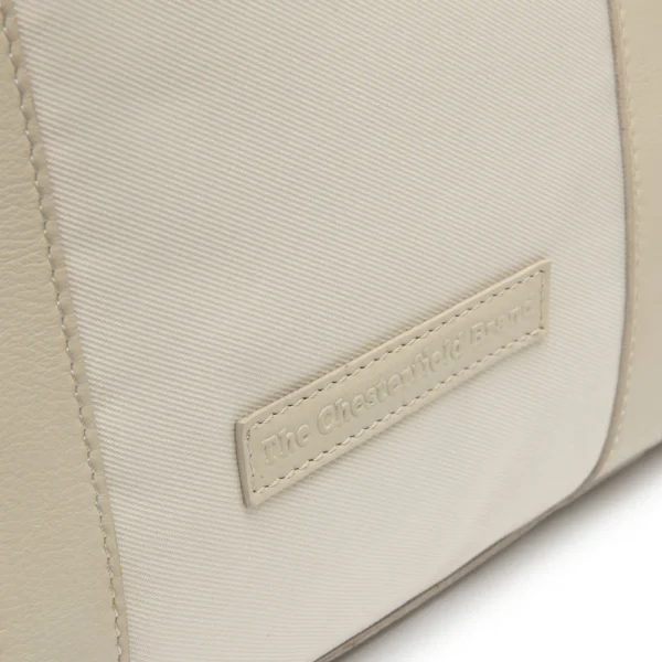 The Chesterfield Brand Shopper In Pelle Bianco Sporco Otta - immagine 3