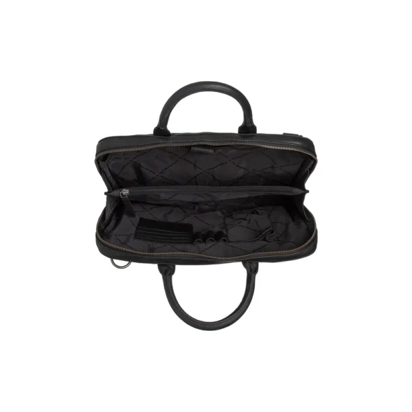 The Chesterfield Brand Borsa Porta PC In Pelle Nero Tilbury - immagine 4
