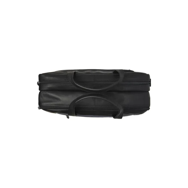 The Chesterfield Brand Borsa Porta PC In Pelle Grigio Chiaro Nivano - immagine 6
