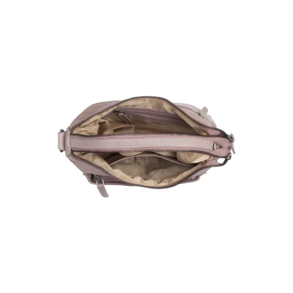 The Chesterfield Brand Borsa A Tracolla In Pelle Lilla Lavanda Caroline - immagine 5