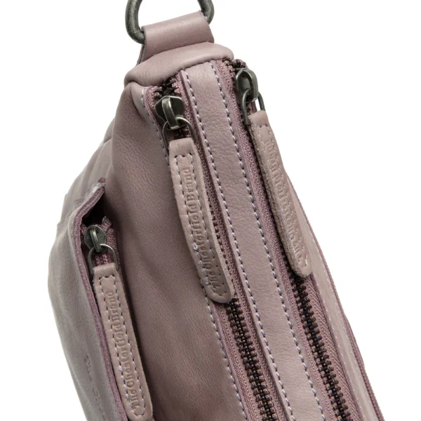 The Chesterfield Brand Borsa A Tracolla In Pelle Lilla Lavanda Caroline - immagine 3
