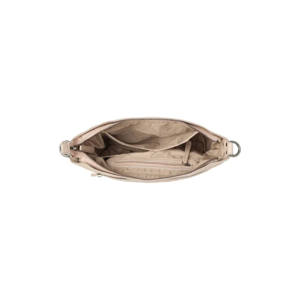 The Chesterfield Brand Borsa A Tracolla In Pelle Beige Lucy - immagine 3