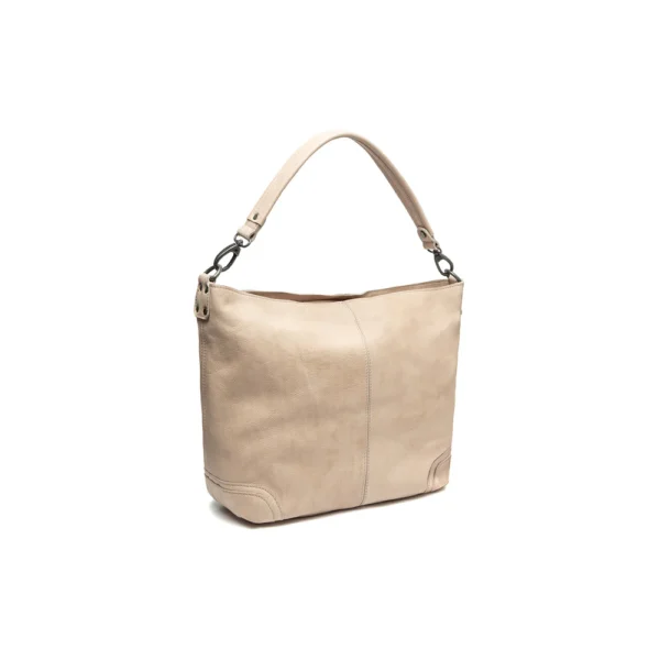The Chesterfield Brand Borsa A Tracolla In Pelle Beige Bolivia - immagine 2