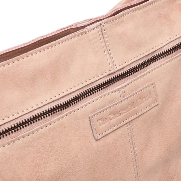 The Chesterfield Brand Borsa A Tracolla In Pelle Rosa Vintage Bolivia - immagine 5