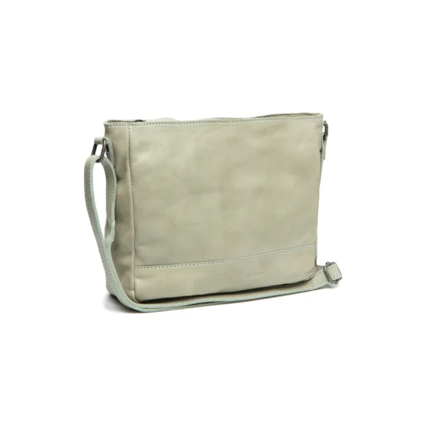 The Chesterfield Brand Borsa A Tracolla In Pelle Verde Oceano Weimar - immagine 2
