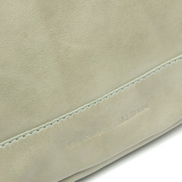 The Chesterfield Brand Borsa A Tracolla In Pelle Verde Oceano Weimar - immagine 6