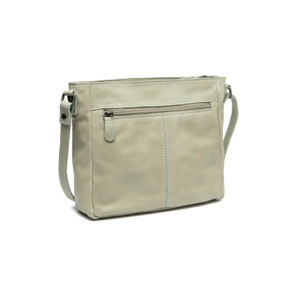 The Chesterfield Brand Borsa A Tracolla In Pelle Verde Oceano Weimar