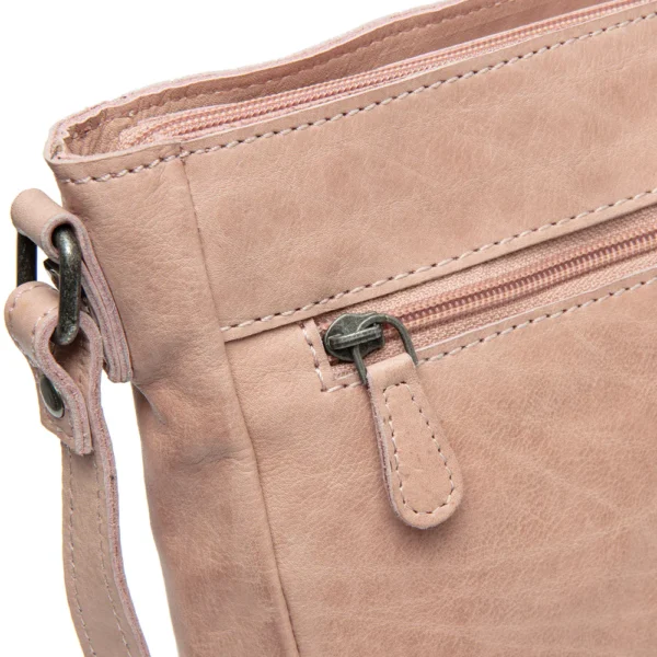The Chesterfield Brand Borsa A Tracolla In Pelle Rosa Vintage Weimar - immagine 5