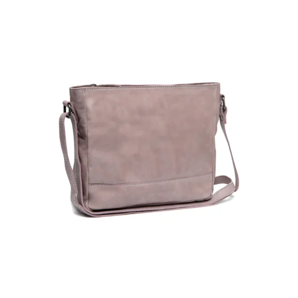 The Chesterfield Brand Borsa A Tracolla In Pelle Lilla Lavanda Weimar - immagine 3