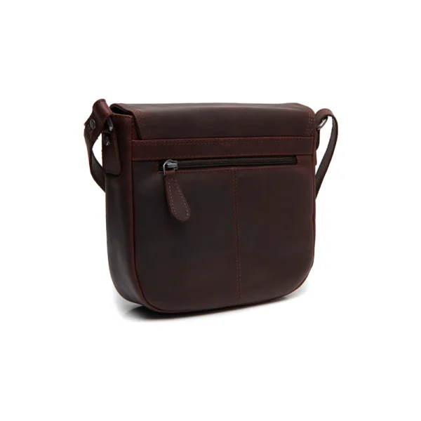 The Chesterfield Brand Borsa A Tracolla In Pelle Marrone Lucian - immagine 5