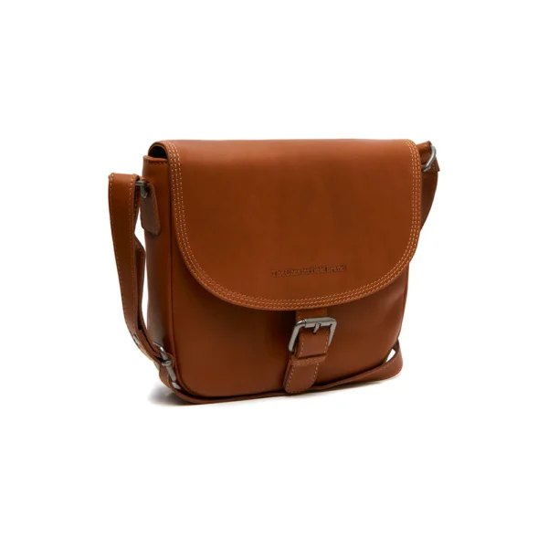 The Chesterfield Brand Borsa A Tracolla In Pelle Cognac Lucian - immagine 4