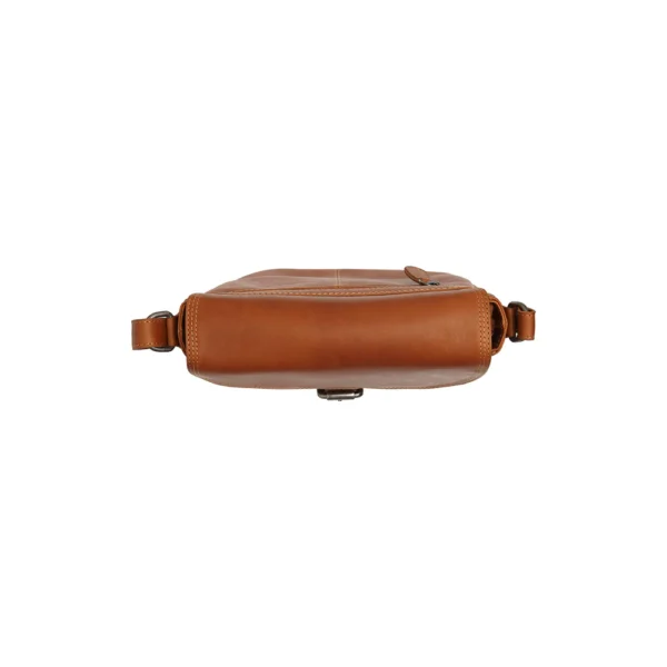 The Chesterfield Brand Borsa A Tracolla In Pelle Cognac Lucian - immagine 3
