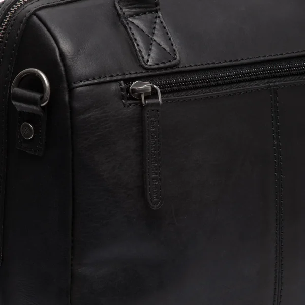 The Chesterfield Brand Borsa A Tracolla In Pelle Nero Langton - immagine 5