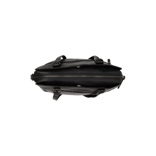 The Chesterfield Brand Borsa A Tracolla In Pelle Nero Pretoria - immagine 3