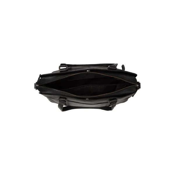 The Chesterfield Brand Borsa A Tracolla In Pelle Nero Pretoria - immagine 2