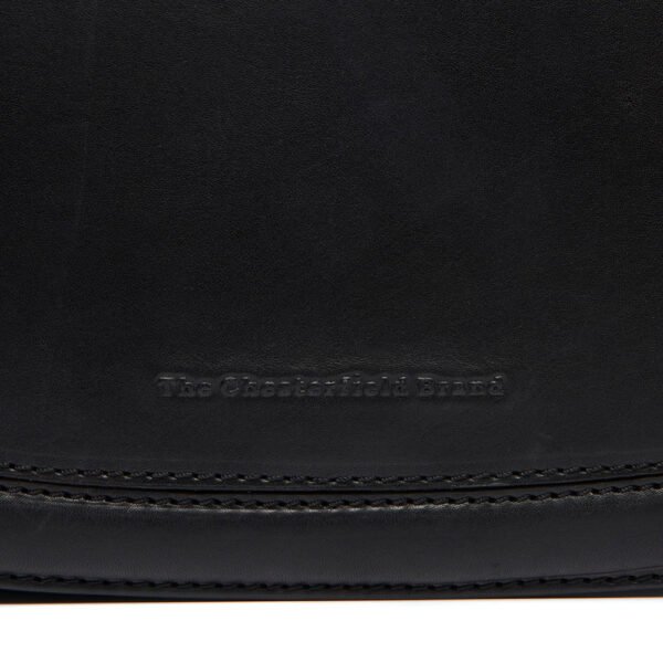 The Chesterfield Brand Borsa A Tracolla In Pelle Nero Serie Novum Lizzola - immagine 5