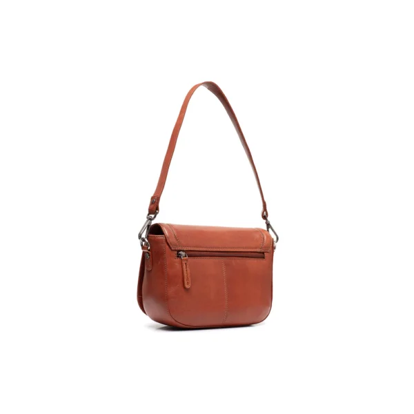 The Chesterfield Brand Borsa A Tracolla In Pelle Marrone Serie Novum Lizzola