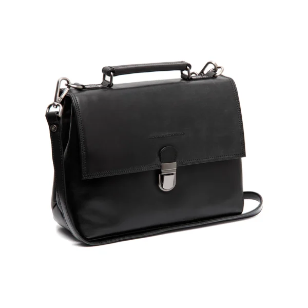 The Chesterfield Brand Borsa A Tracolla In Pelle Nero Serie Novum Renata