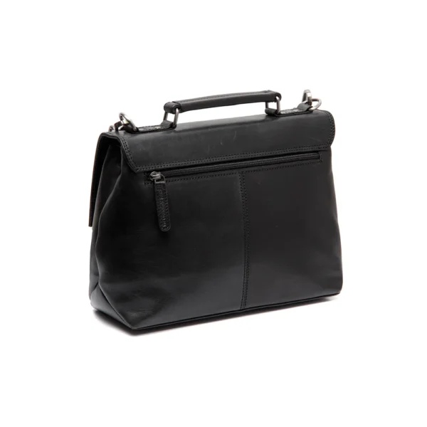 The Chesterfield Brand Borsa A Tracolla In Pelle Nero Serie Novum Renata - immagine 2