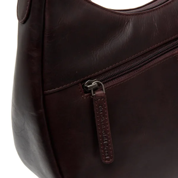 The Chesterfield Brand Borsa A Tracolla In Pelle Marrone Alexandria - immagine 6