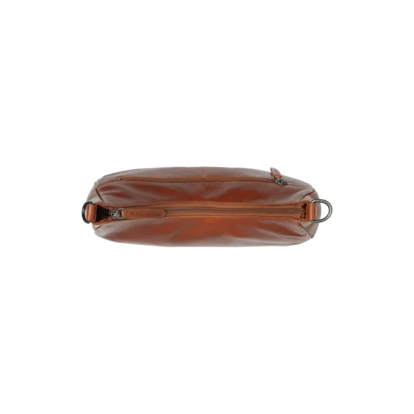 The Chesterfield Brand Borsa A Tracolla In Pelle Cognac Alexandria - immagine 3