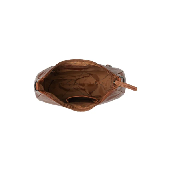 The Chesterfield Brand Borsa A Tracolla In Pelle Cognac Alexandria - immagine 2