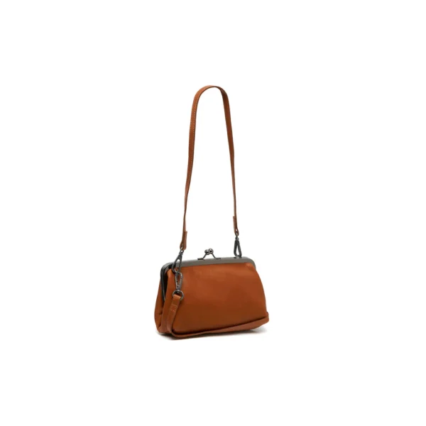 The Chesterfield Brand Borsa A Tracolla In Pelle Cognac Andrade - immagine 6