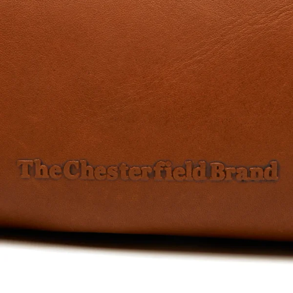 The Chesterfield Brand Borsa A Tracolla In Pelle Cognac Andrade - immagine 5
