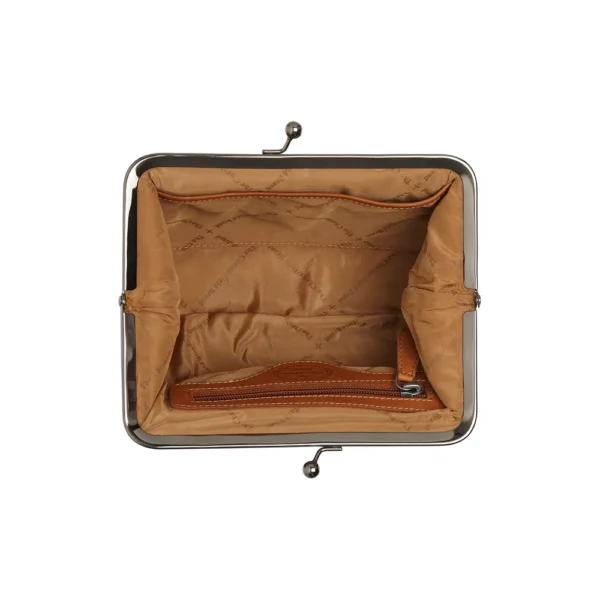 The Chesterfield Brand Borsa A Tracolla In Pelle Cognac Andrade - immagine 2