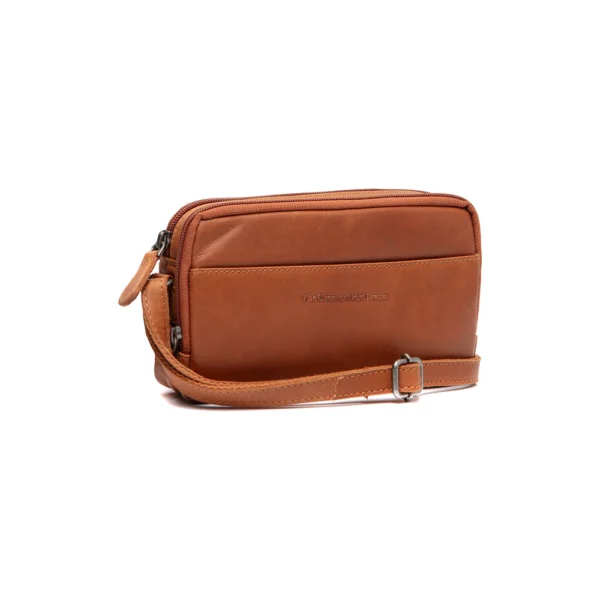 The Chesterfield Brand Borsa A Tracolla In Pelle Cognac Ellon - immagine 4