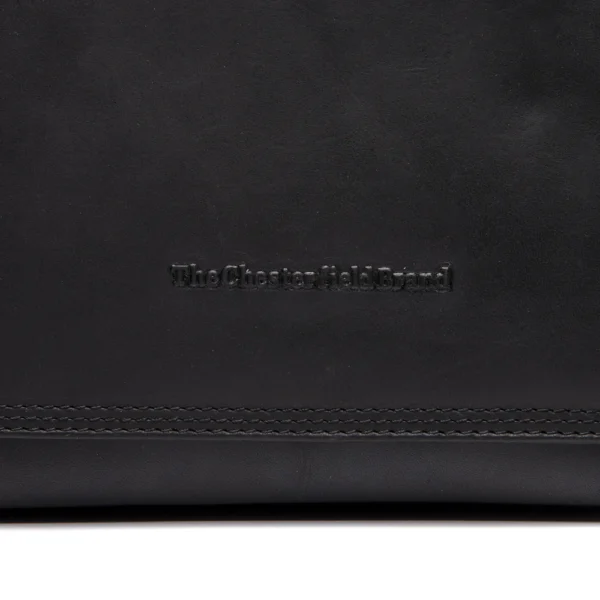 The Chesterfield Brand Borsa A Tracolla In Pelle Nero Laverton - immagine 3