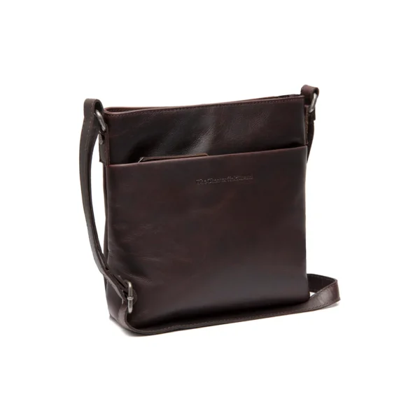 The Chesterfield Brand Borsa A Tracolla In Pelle Marrone Navene - immagine 6
