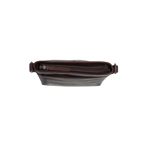 The Chesterfield Brand Borsa A Tracolla In Pelle Marrone Navene - immagine 5