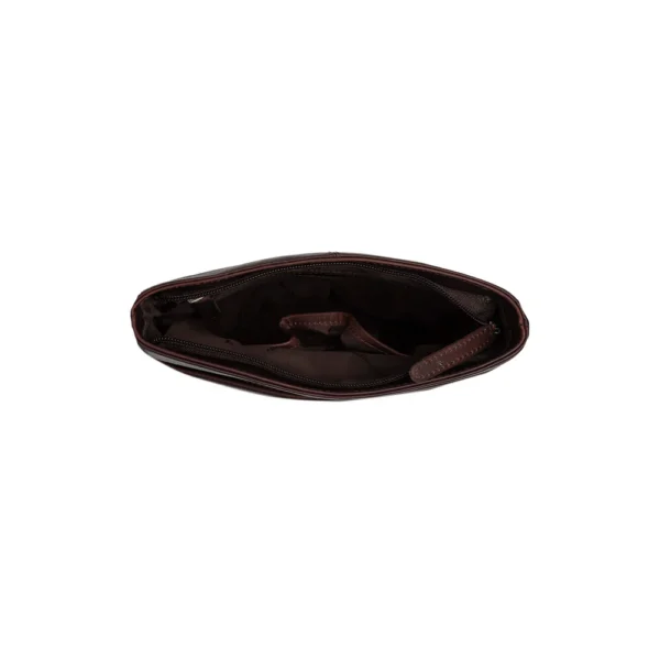 The Chesterfield Brand Borsa A Tracolla In Pelle Marrone Navene - immagine 4