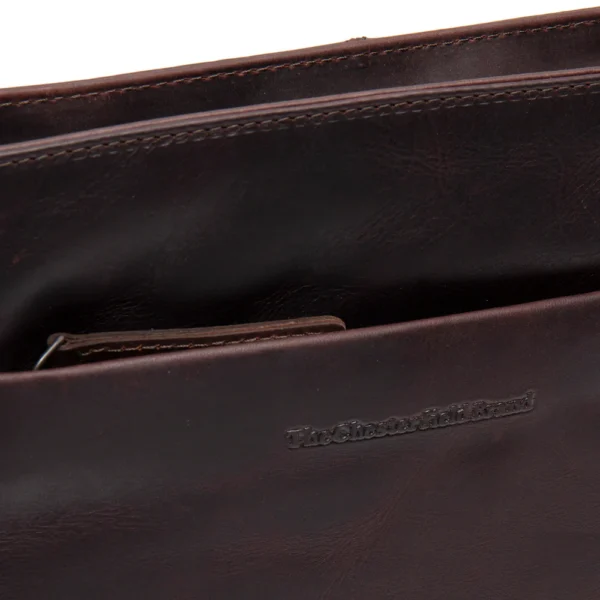 The Chesterfield Brand Borsa A Tracolla In Pelle Marrone Navene - immagine 3