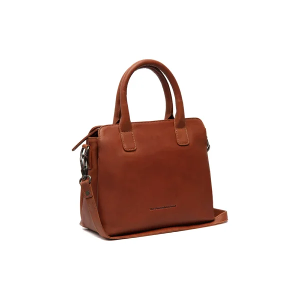 The Chesterfield Brand Borsa A Tracolla In Pelle Cognac Hermosa - immagine 5