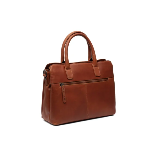The Chesterfield Brand Borsa A Tracolla In Pelle Cognac Valmonte