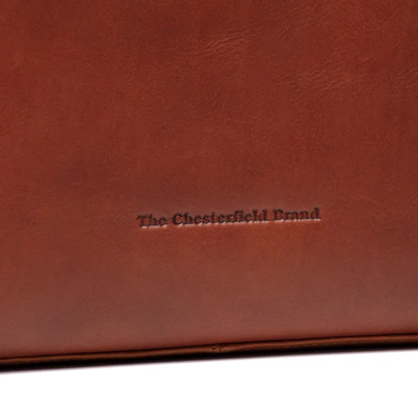 The Chesterfield Brand Borsa A Tracolla In Pelle Cognac Valmonte - immagine 6