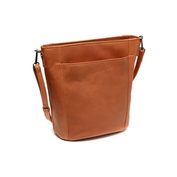 The Chesterfield Brand Borsa A Tracolla In Pelle Cognac Moore - immagine 2
