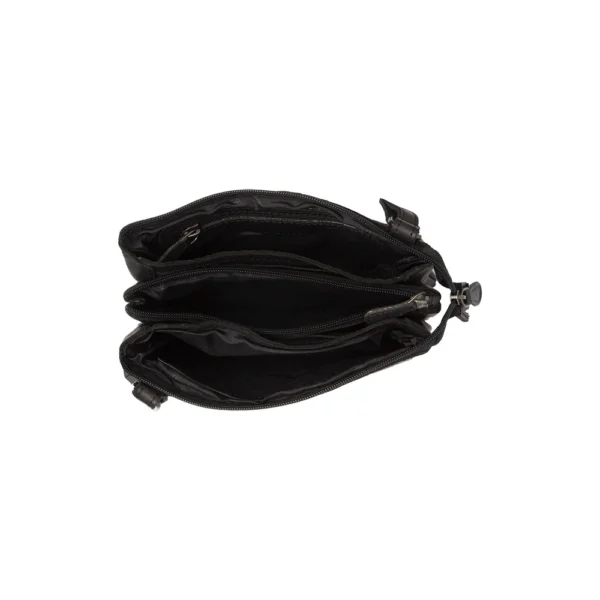 The Chesterfield Brand Borsa A Tracolla In Pelle Nero Osaka - immagine 4