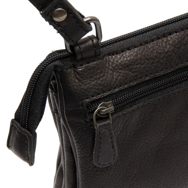 The Chesterfield Brand Borsa A Tracolla In Pelle Nero Osaka - immagine 2