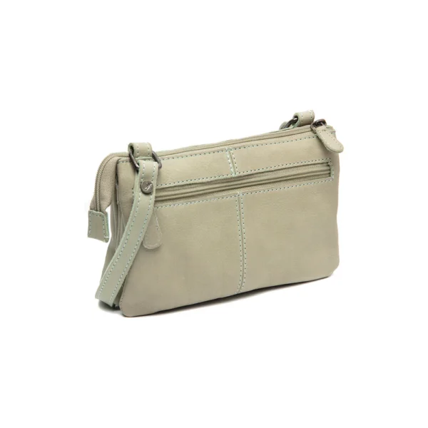 The Chesterfield Brand Borsa A Tracolla In Pelle Verde Oceano Osaka