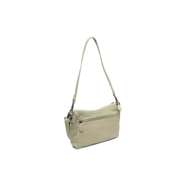 The Chesterfield Brand Borsa A Tracolla In Pelle Verde Oceano Irving