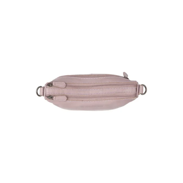 The Chesterfield Brand Borsa A Tracolla In Pelle Lilla Lavanda Irving - immagine 3